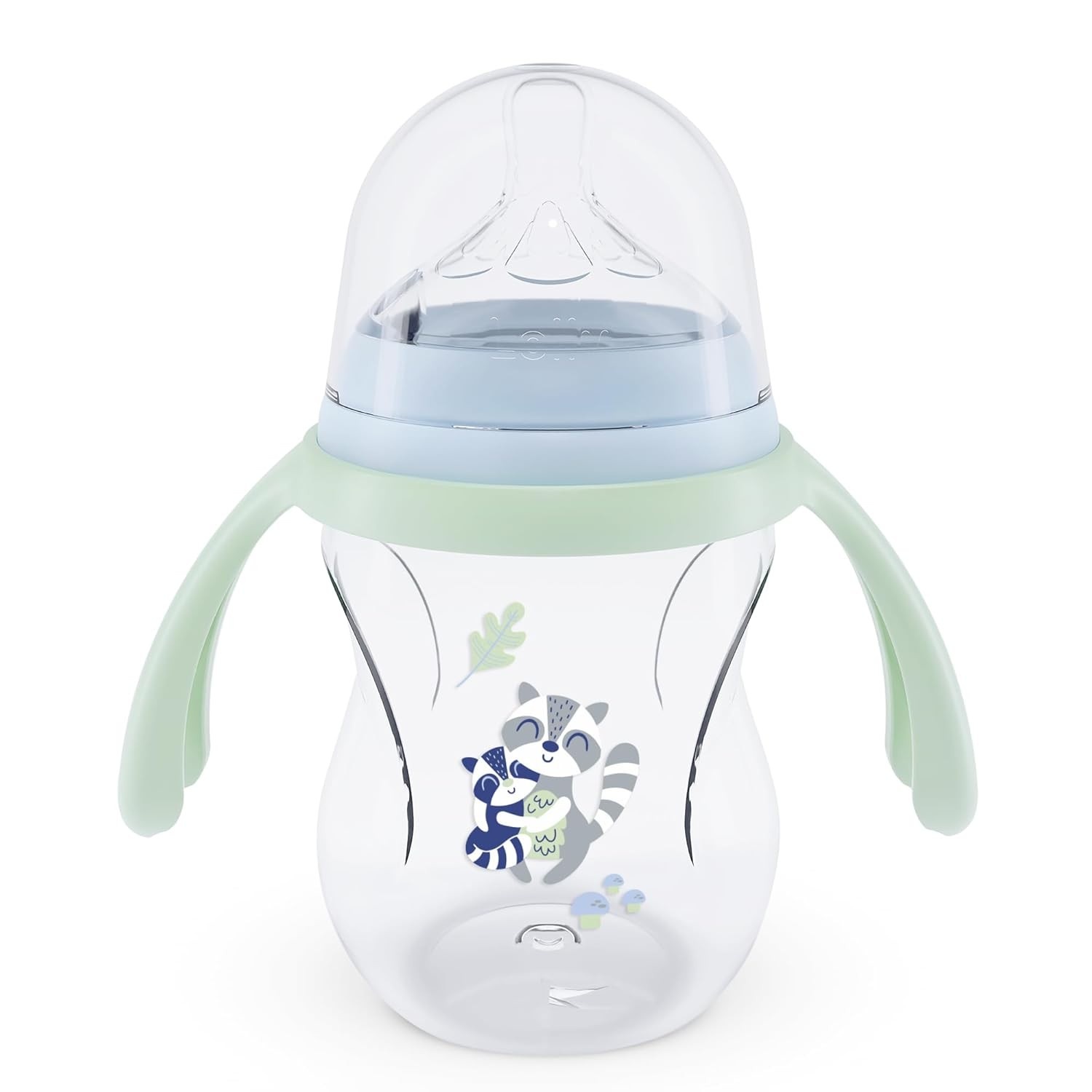 Mamadeira Lolly Nature 250ml AureaFlow - Fluxo Médio 2m+ | Design Harmonioso e Anticólico