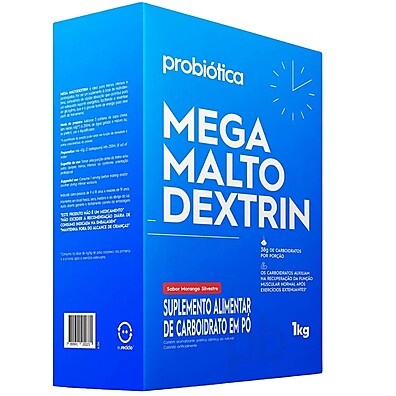 Mega Maltodextrin 1kg Probiótica: Energia Real para Seus Treinos