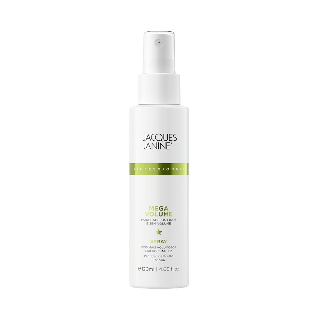 Mega Volume Jacques Janine: Spray Fortificante e Volume!