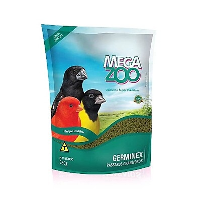 Megazoo Germinex 350g: Ração Premium para Aves