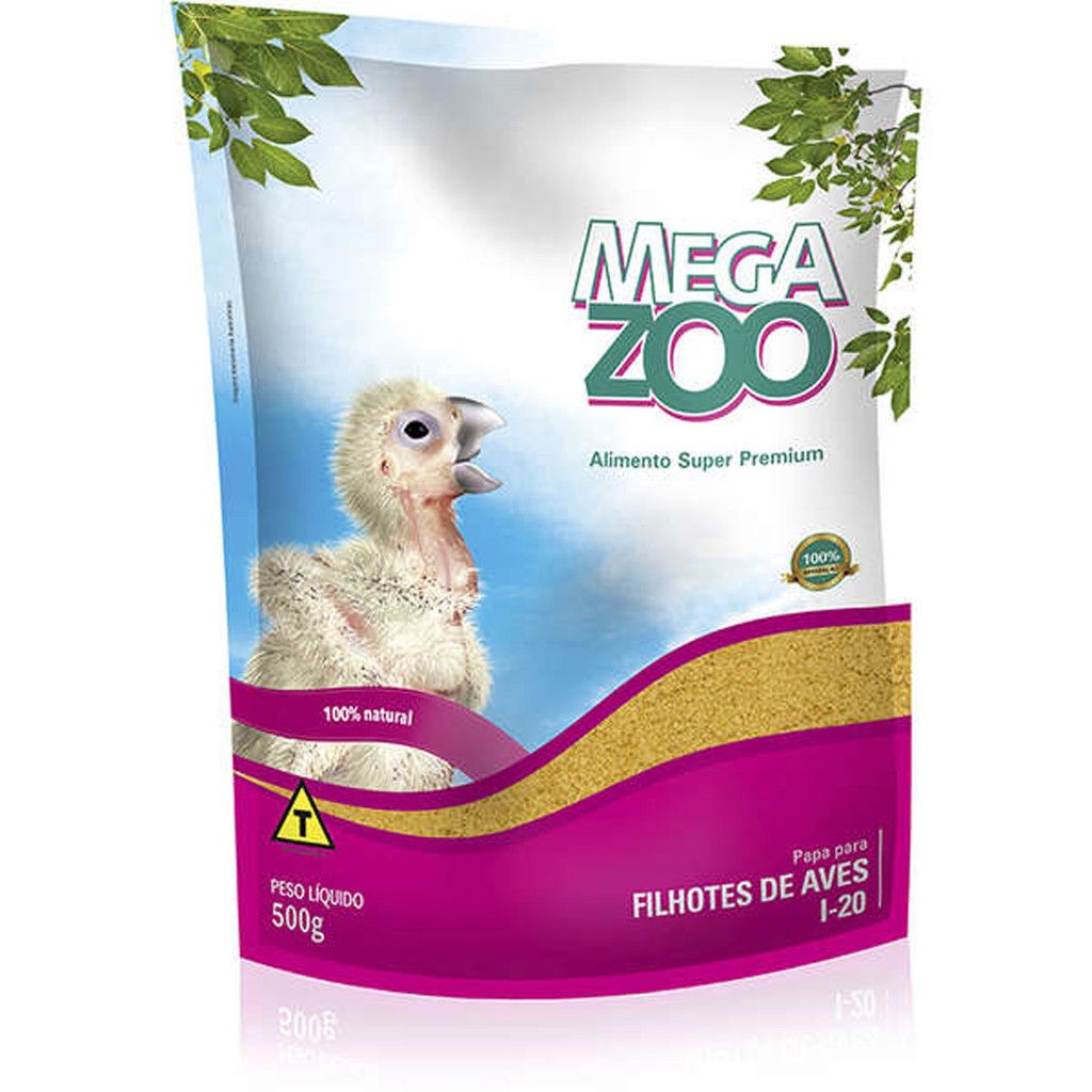 Megazoo Papa Filhote: Nutrição Completa para Aves!