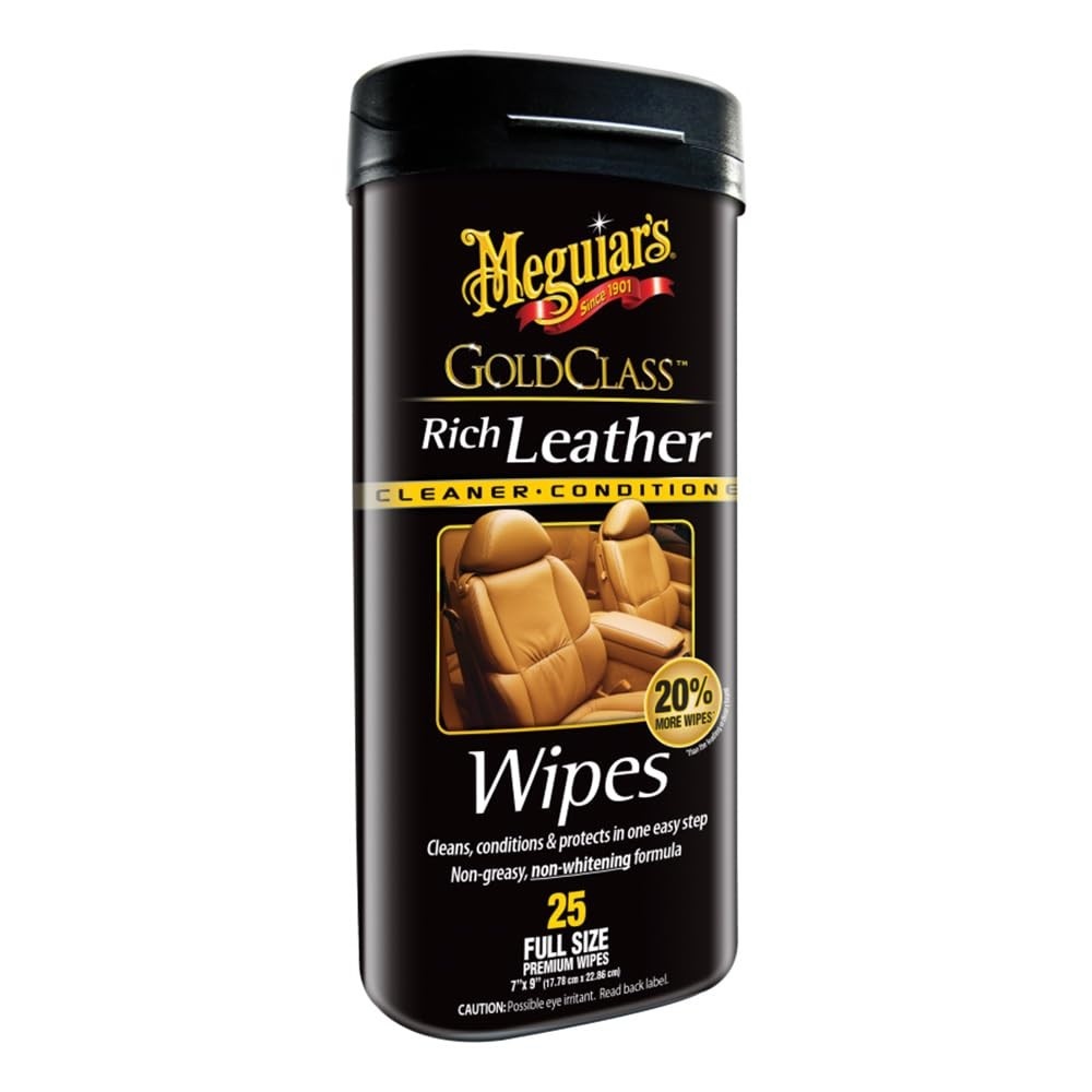 Meguiar's Gold Class: Limpeza e Condicionamento Premium para Couro