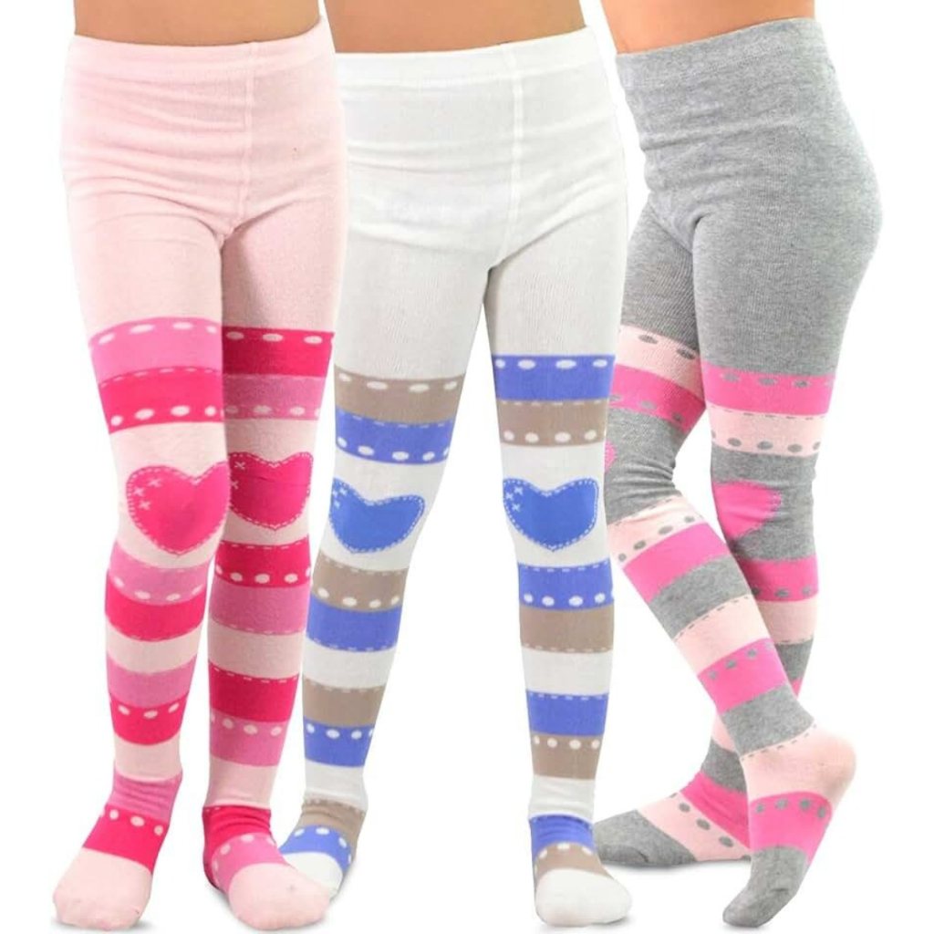 Meia Calça Infantil Quentinha Fio 80 – Kit com 2, 3 ou 4 Unidades