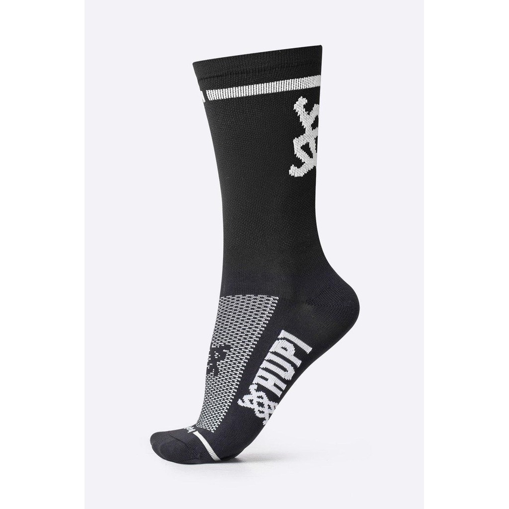 Meia HUPI Big Sun Preto: Conforto e Performance