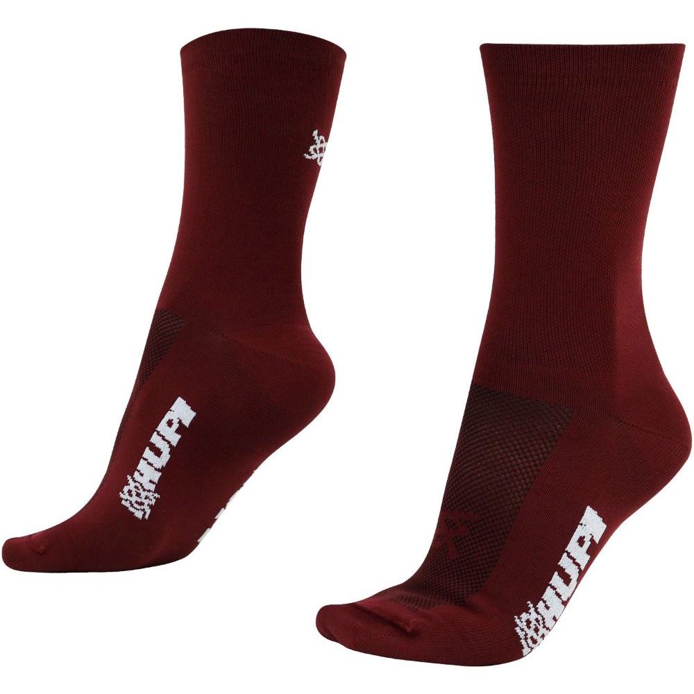 Meia HUPI Lisa Vinho Merlot: Conforto e Performance