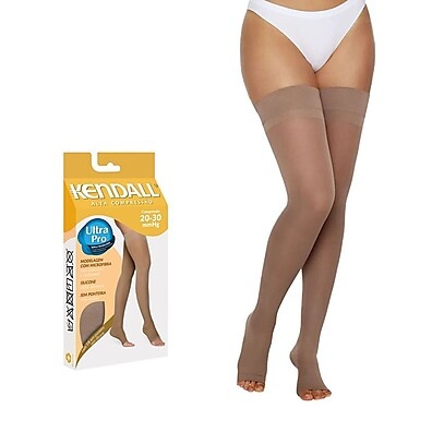 Meia Kendall 7/8 Alta Compressão: Alívio e Saúde!
