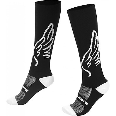 Meia Longa HUPI Asas Preto: Conforto e Performance