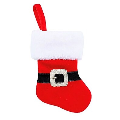 Meia Natalina Papai Noel 14,5cm – Decore com Estilo!