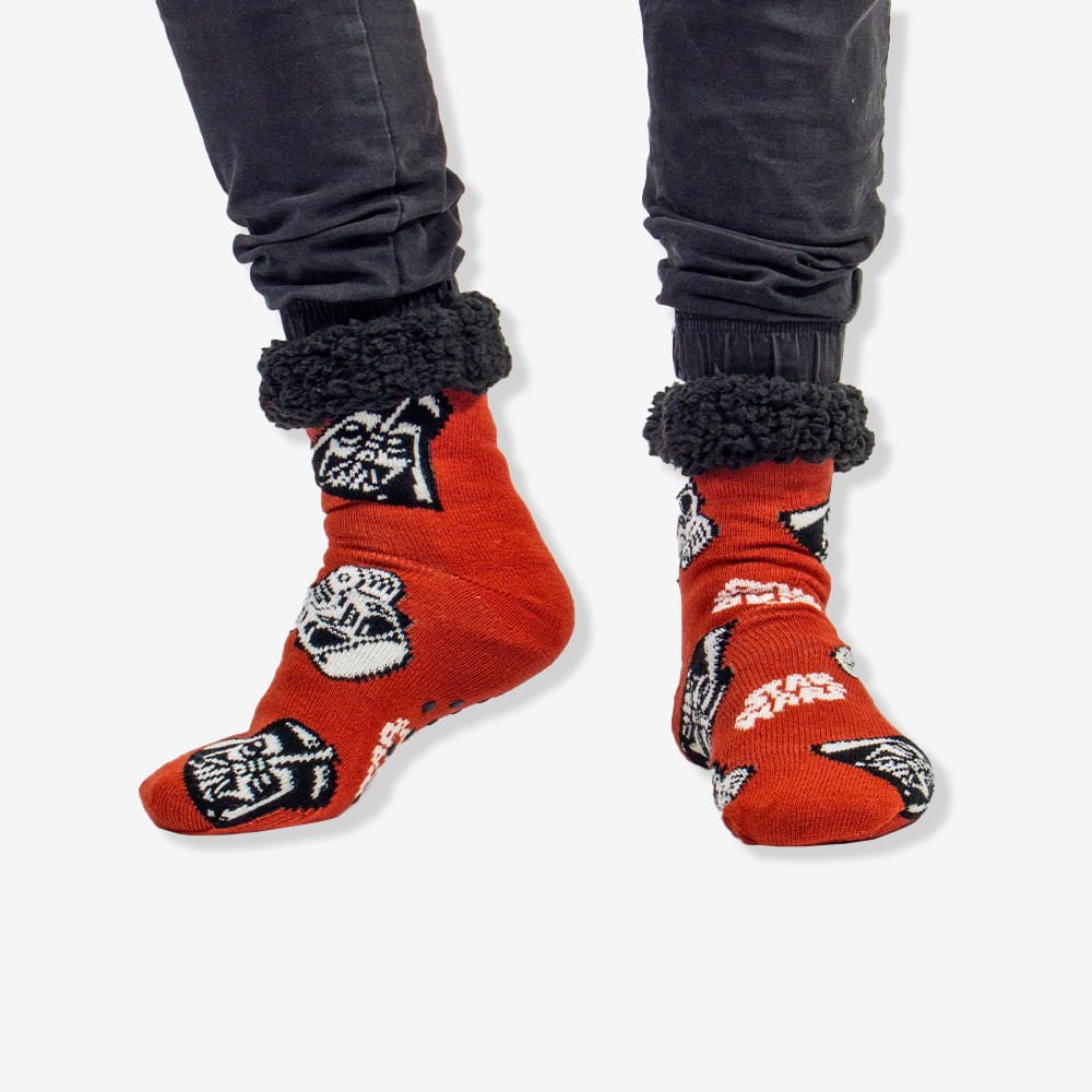 Meia Pantufa Cozy Star Wars: Conforto Térmico com Estilo Jedi