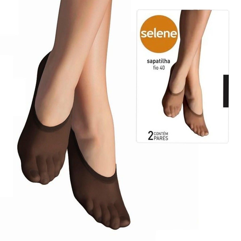 Meia Sapatilha Selene: Conforto e Discreção!