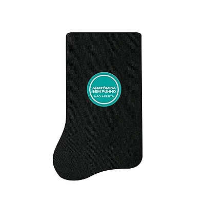 Meia Sem Punho Cano Médio Selene 7725-001: Conforto e Estilo