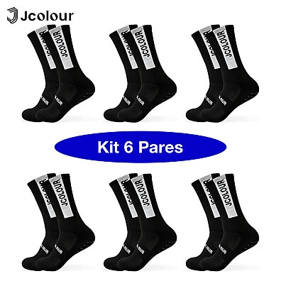 Meias Antiderrapantes Futebol Jcolour: Ultra Grip 2025