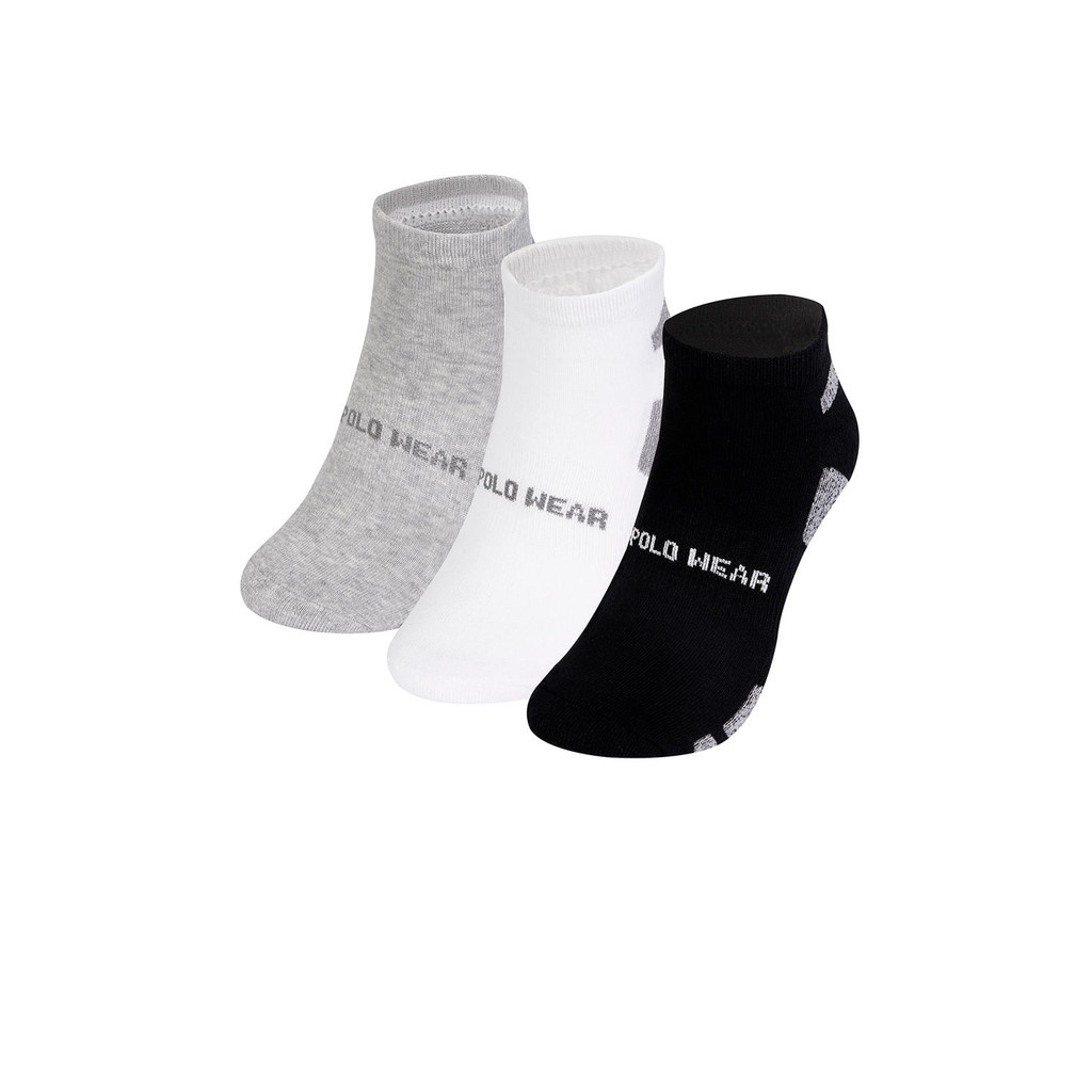 Meias Atoalhadas Polo Wear: Conforto em 3 Pares!