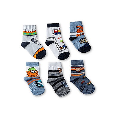 Meias Infantis Algodão: Kit 6 Pares Super Confortáveis!