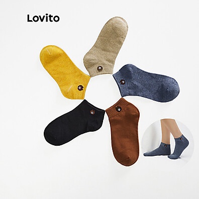Meias Invisíveis Lovito: Conforto e Estilo com Urso