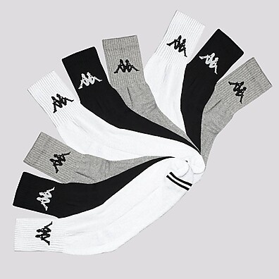 Meias Kappa: Kit 9 Pares Conforto e Estilo