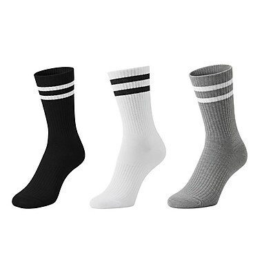 Meias Listradas Algodão: Conforto e Estilo!