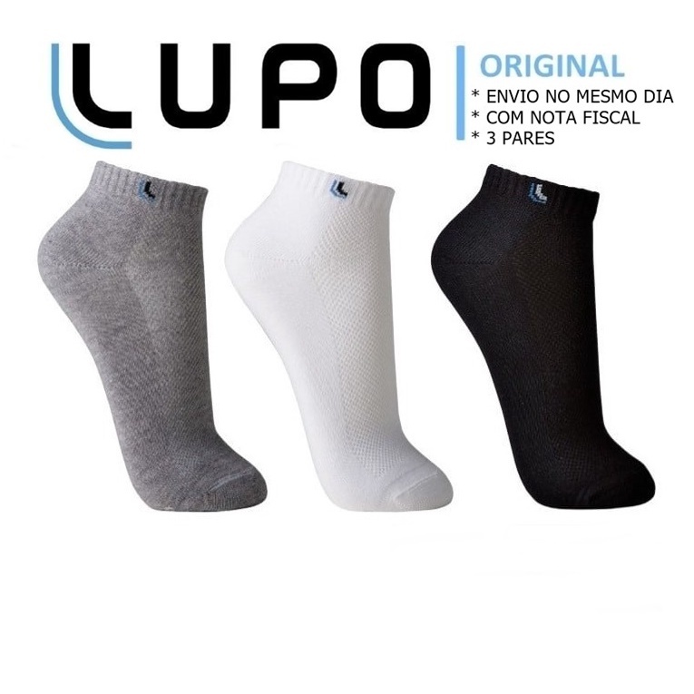 Meias Lupo Cano Curto: Conforto e Estilo!