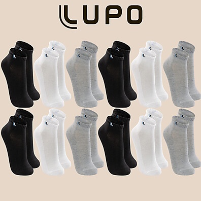 Meias Lupo: Conforto e Performance em 12 Pares!