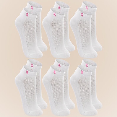 Meias Lupo Femininas: Kit 6 Pares Conforto e Estilo