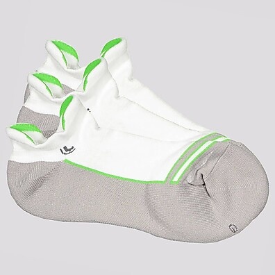 Meias Lupo Fitness: Kit 3 Pares Brancos
