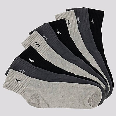 Meias Lupo: Kit 9 Pares Conforto e Estilo