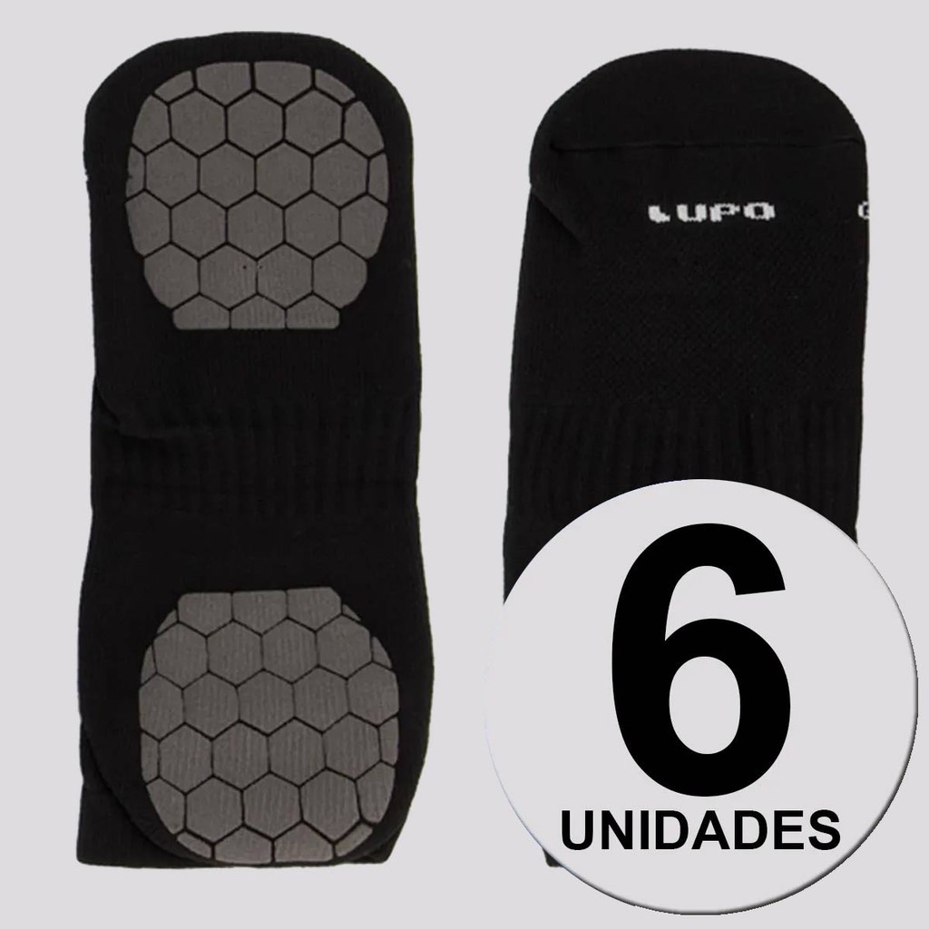 Meias Lupo Performance: Antiderrapantes e Confortáveis