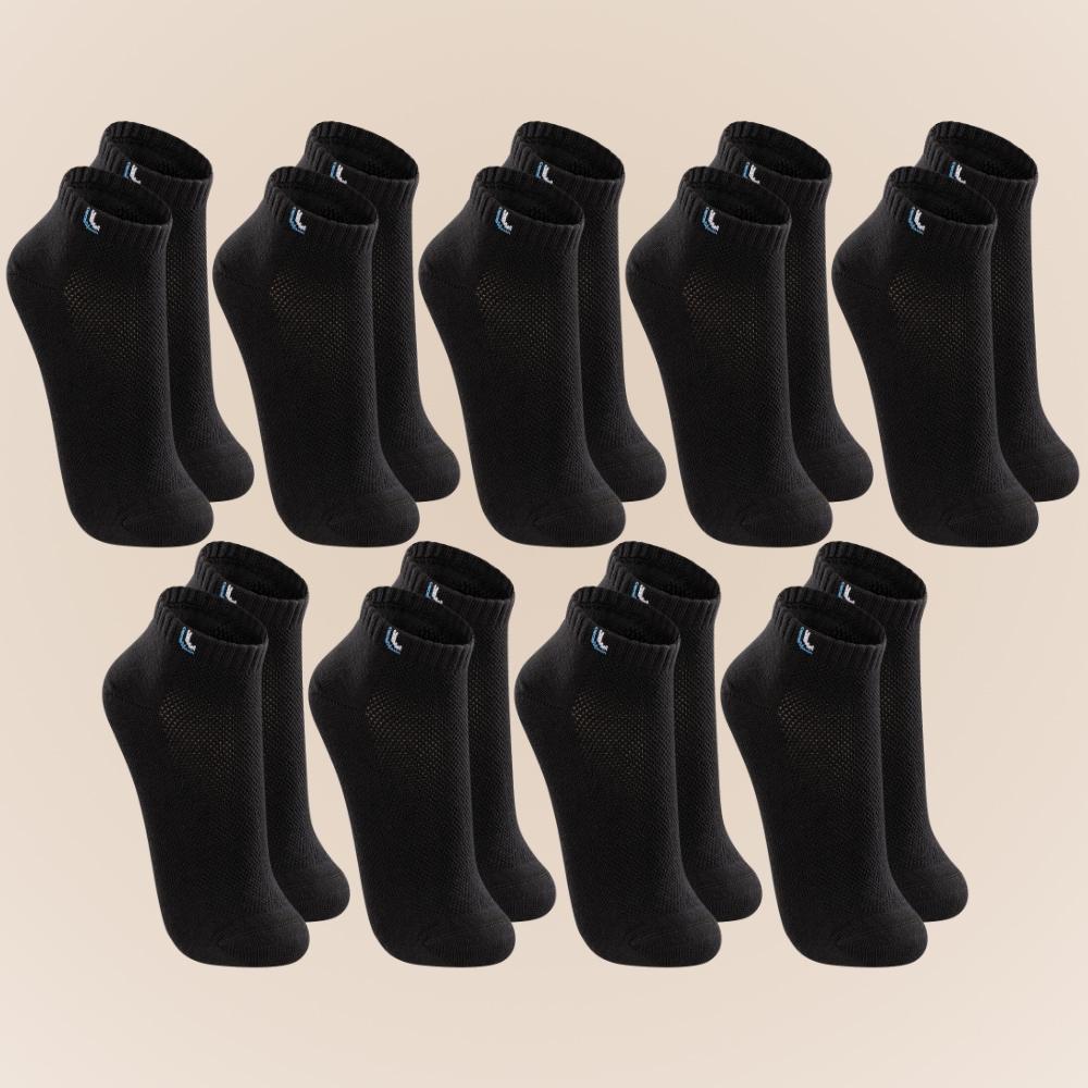 Meias Lupo Sport: Kit 9 Pares Algodão Conforto