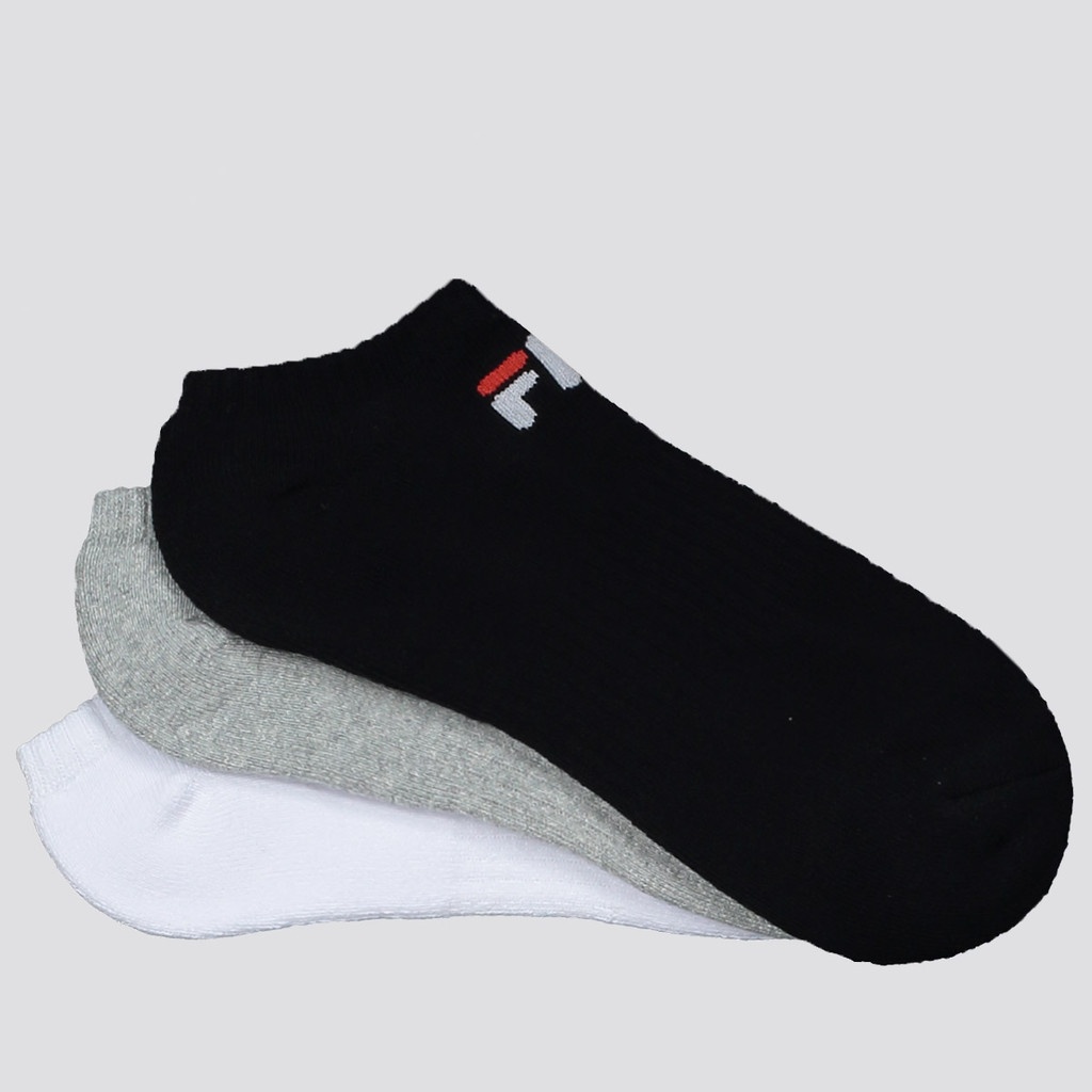 Meias Masculinas: Kit 3 Pares Cano Curto Essencial