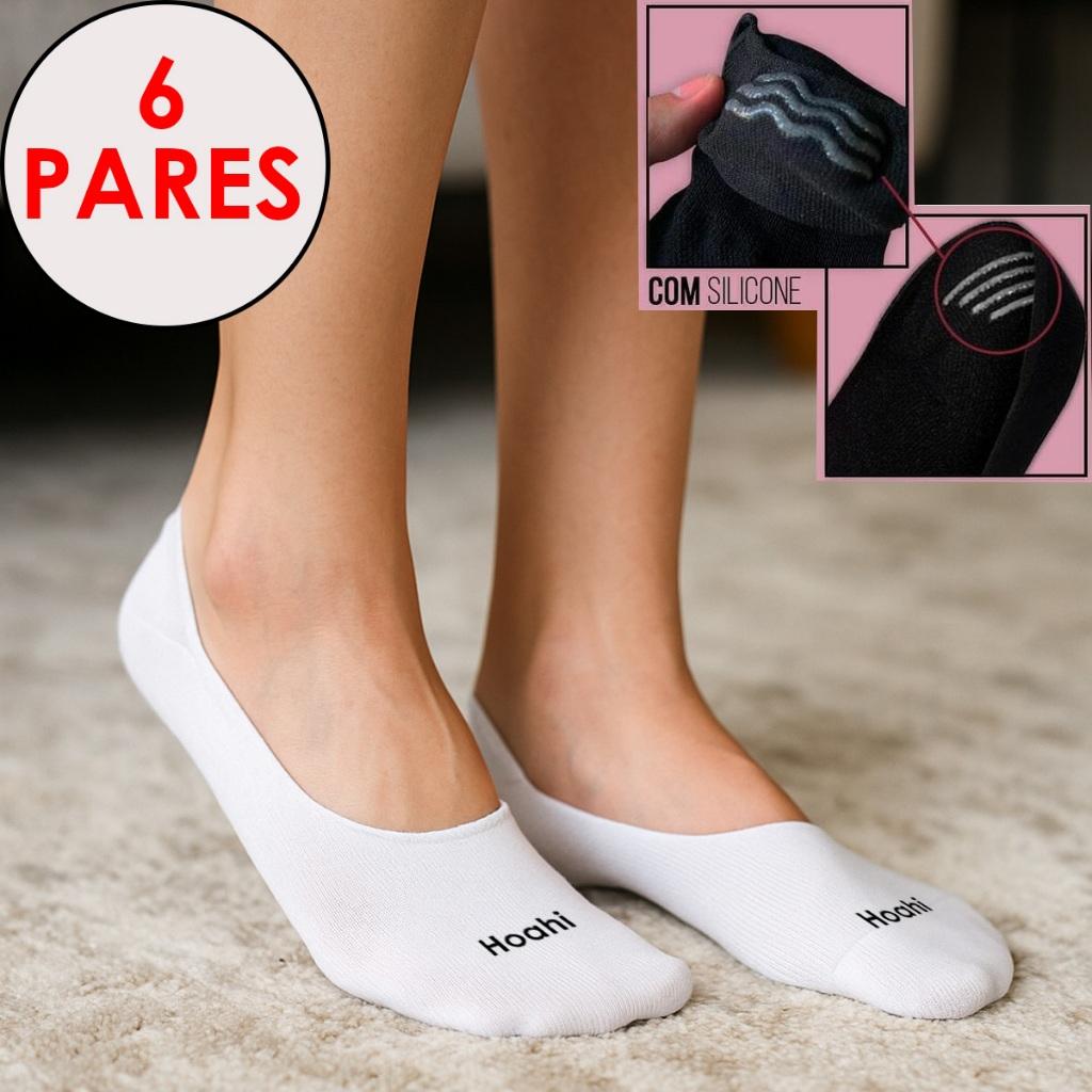 Meias Sapatilha Invisível Hoahi: Conforto e Ajuste Perfeito!