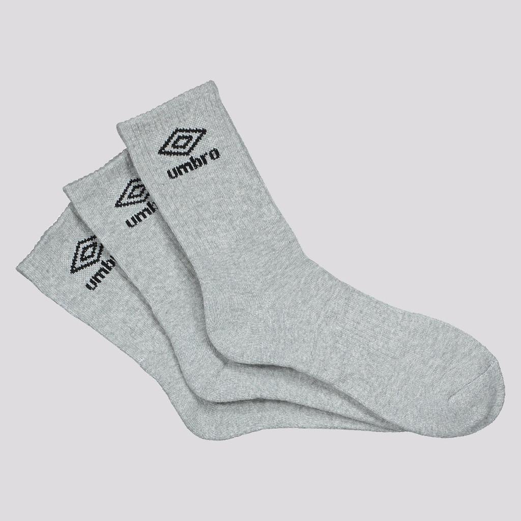 Meias Umbro Cano Alto: Conforto e Estilo em Tripack