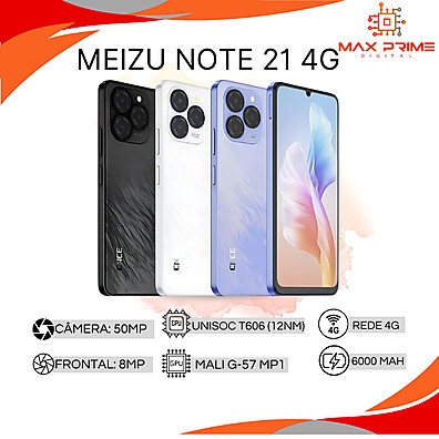 Meizu Note 21 4G: Poder e Autonomia!