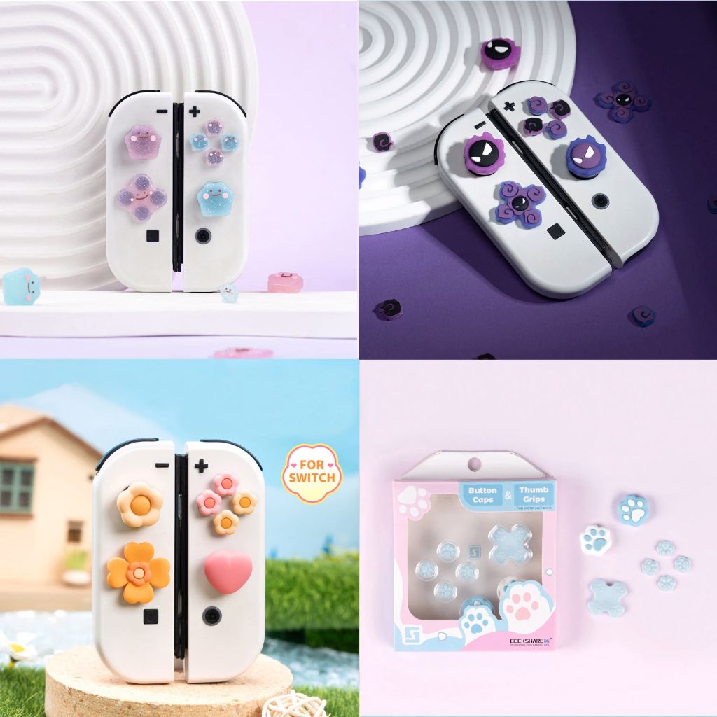 Melhore seu Switch: D-pad, ABXY e Joysticks!