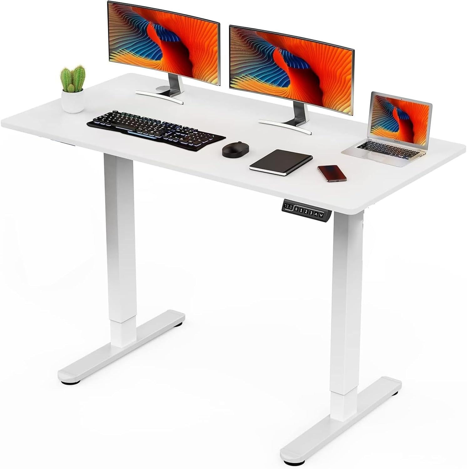 Mesa com Regulagem de Altura Flexi~Spot - 3 Botões de Memória, Design Ergonômico para Escritório e Gaming