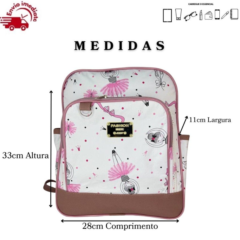 Bolsa Mochila Maternidade para Meninos e Meninas