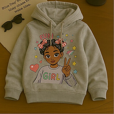 Moletom Infantil Girl Fun: Conforto e Estilo para Meninas