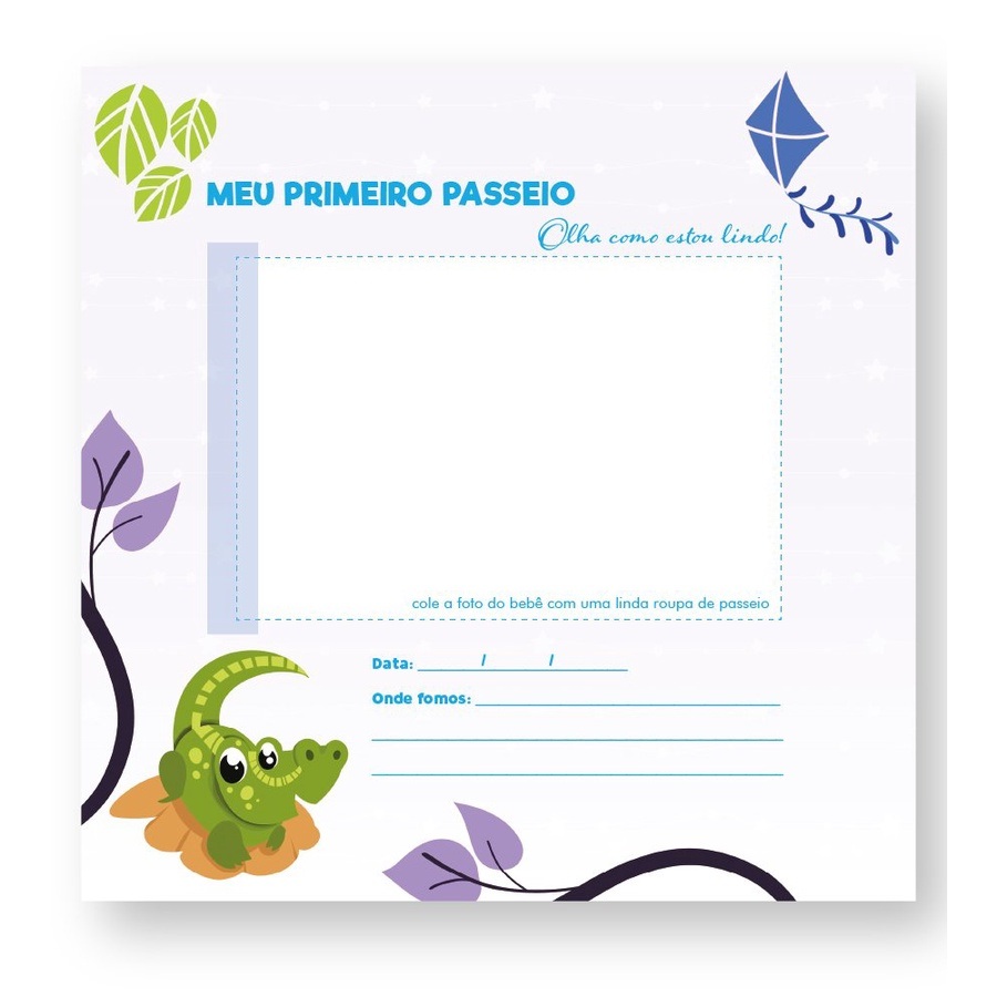 Livro Momentos Preciosos – Álbum do Bebê Menino