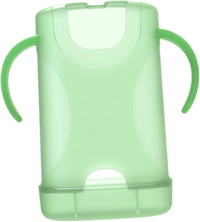 menolana Suporte para caixa de, bolsa para crianças, fundo antiderrapante, bolsa de viagem lavável na máquina de lavar louças, armazenamento de lanches, Verde