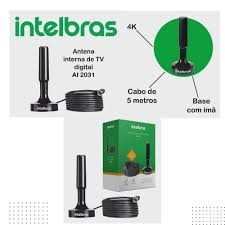 Antena Intelbras AI2031: Imagem 4K sem mensalidade