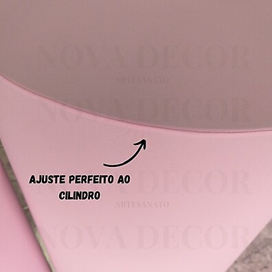Decore Fácil: Capa Painel + 3 Capas Cilindro Menta
