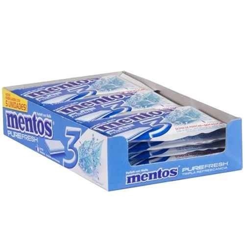 Mentos Pure Fresh: Chiclete Refrescante em 3 Camadas