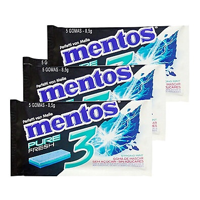 Mentos Pure Fresh Strong Mint: Refrescância Sem Açúcar!