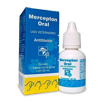 Mercepton Oral Bravet 20ml: Detox para Pets
