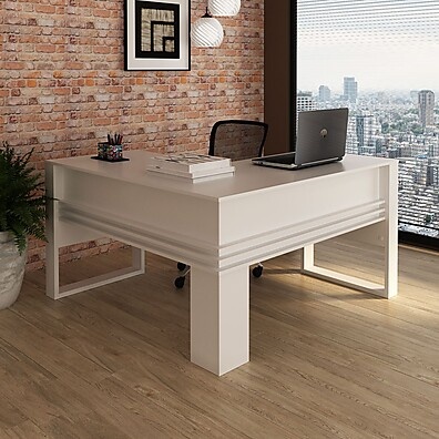 Mesa Angular ME4145 – Espaço e Estilo para Seu Escritório