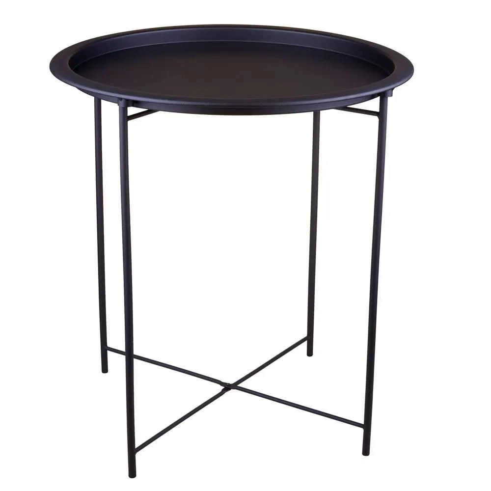 Mesa de Apoio Redonda Spritz: Elegância Compacta