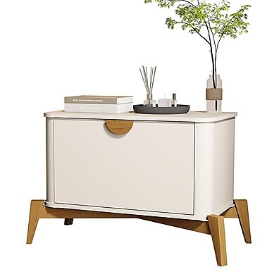 Mesa de Cabeceira Madeira Maciça Buriti: Elegância e Praticidade