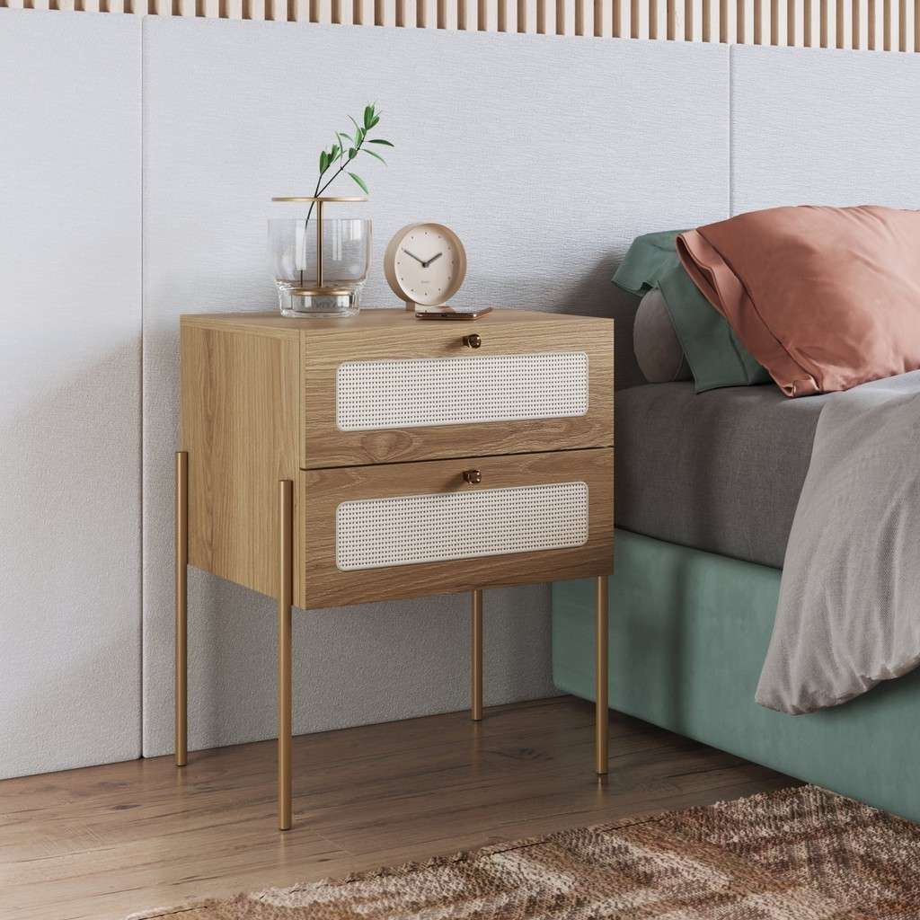 Mesa de Cabeceira Oslo: Elegância e Organização