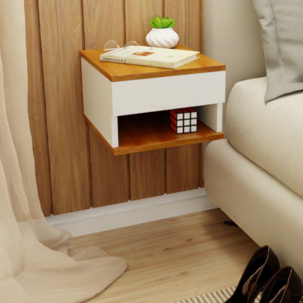 Mesa de Cabeceira Suspensa: Design e Praticidade!