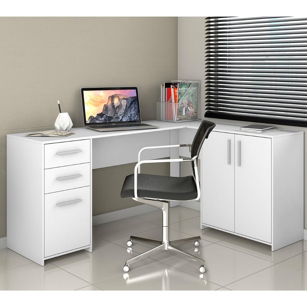 Mesa de Canto Office: Seu Escritório Completo!