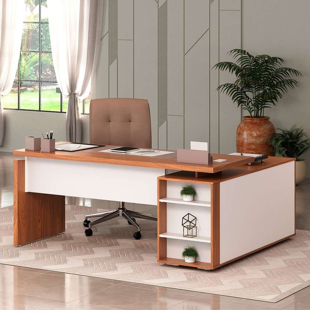 Mesa de Escritório com Porta: Organize-se!